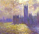 Houses of Parliament London by Claude Monet